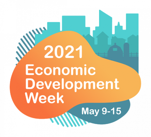 Click the Greater Gallup EDC Works to Make Every Week Economic Development Week slide photo to open